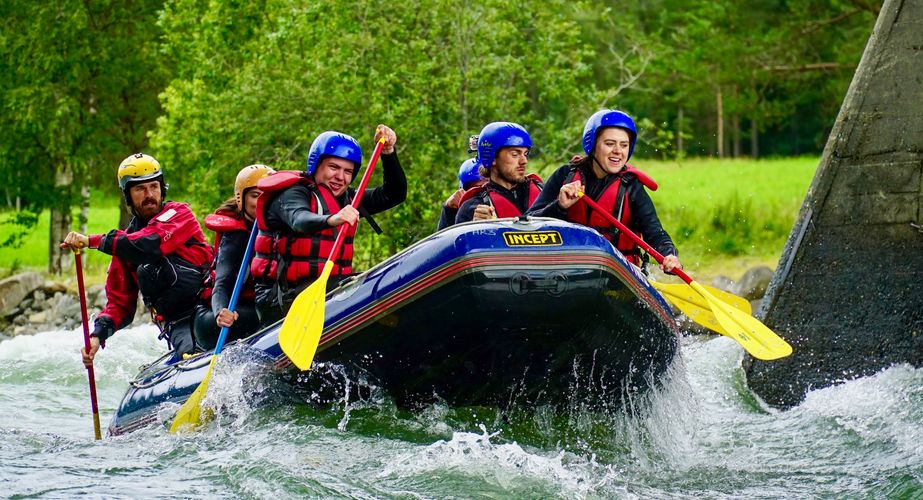 Optioneel raften Sjoa